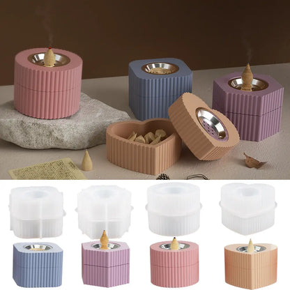 Square Aromatherapy Stove Mold