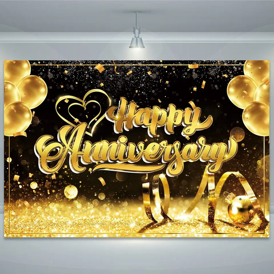Anniversary Flag Banner